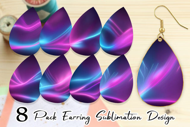 Earring Teardrop Sublimation artnoy 