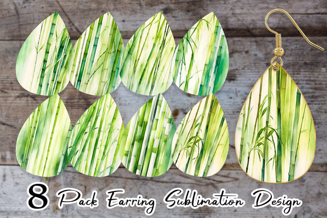 Earring Teardrop Sublimation artnoy 