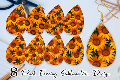 Earring Teardrop Sublimation artnoy 