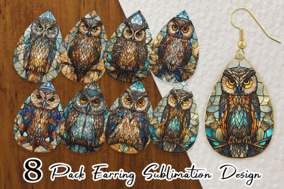 Earring Teardrop Sublimation artnoy 