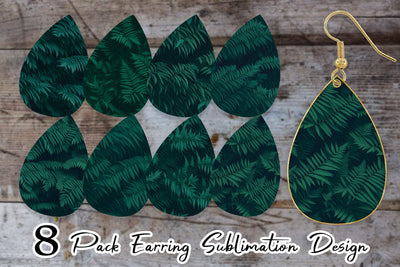 Earring Teardrop Sublimation artnoy 