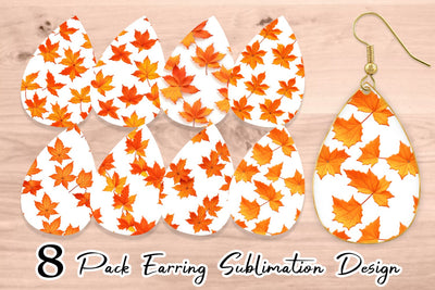 Earring Teardrop Sublimation artnoy 