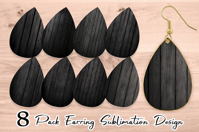 Earring Teardrop Sublimation artnoy 