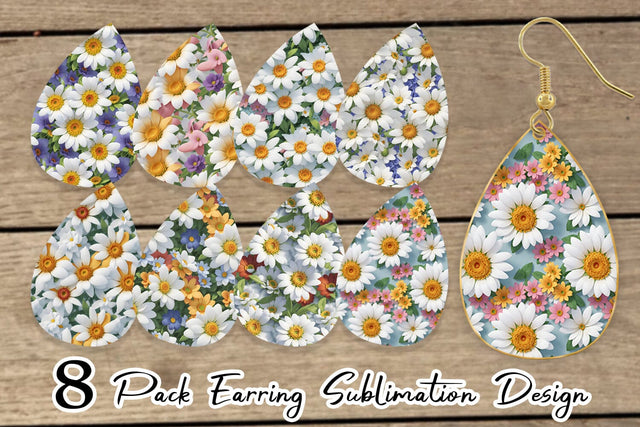 Earring Teardrop Sublimation artnoy 