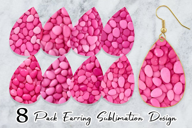 Earring Teardrop Sublimation artnoy 