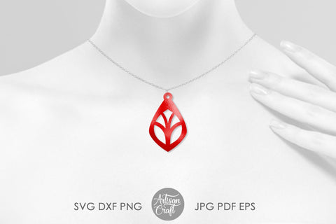 Earring template SVG, Floral earrings SVG SVG Artisan Craft SVG 