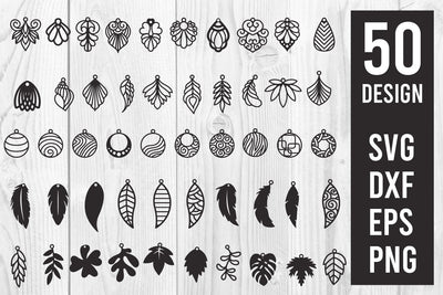 Earrings Svg Bundle, pendant Svg bundle SVG dadan_pm 
