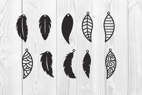 Earrings Svg Bundle, pendant Svg bundle SVG dadan_pm 