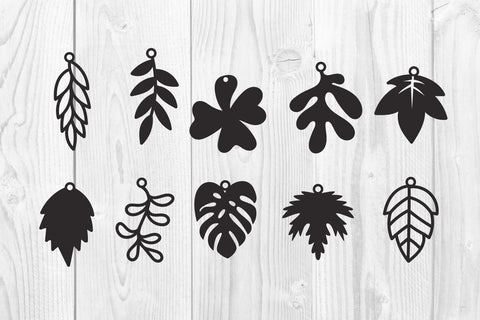 Earrings Svg Bundle, pendant Svg bundle SVG dadan_pm 