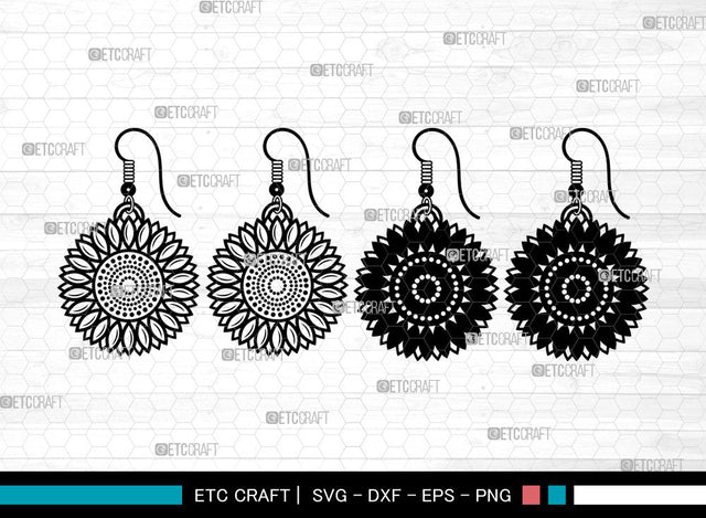 Earrings SVG, Jewelry Svg, Leather Earrings Svg, Necklace Svg, Stacked Earring Svg, Teardrop Earrings Svg, Earing Svg SVG ETC Craft 