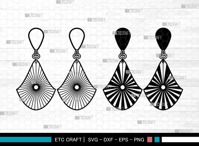 Earrings SVG, Jewelry Svg, Leather Earrings Svg, Necklace Svg, Stacked Earring Svg, Teardrop Earrings Svg, Earing Svg SVG ETC Craft 