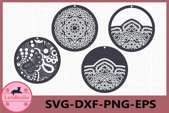 Earrings Svg SVG Lerastudio 