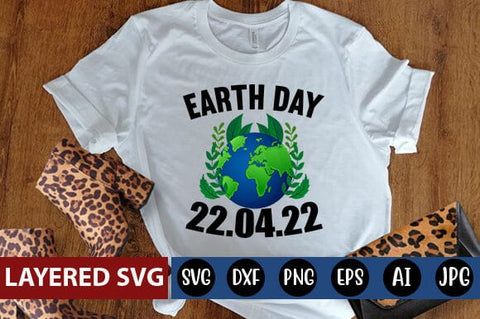 Earth Day 22.04.22 Svg SVG Blessedprint 
