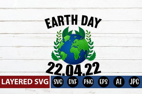 Earth Day 22.04.22 Svg SVG Blessedprint 