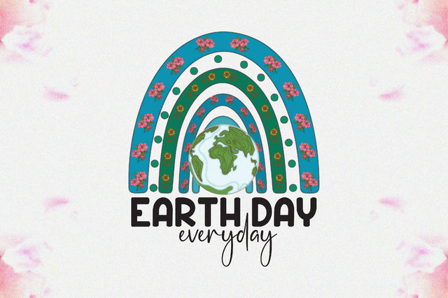 Earth Day Everyday Rainbow Sublimation Sublimation Jagonath Roy 