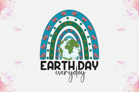 Earth Day Everyday Rainbow Sublimation Sublimation Jagonath Roy 