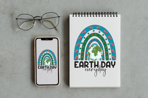 Earth Day Everyday Rainbow Sublimation Sublimation Jagonath Roy 