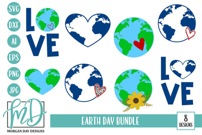Earth Day SVG Bundle SVG Morgan Day Designs 