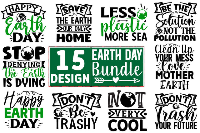 Earth Day SVG design bundle SVG CraftingStudio 