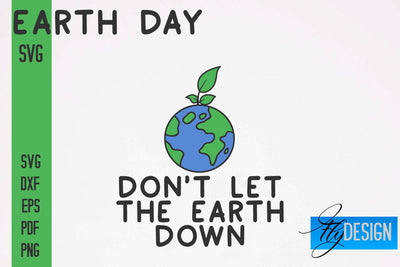 Earth Day SVG Design | Earth SVG Quotes | Green Planet SVG Quotes SVG Fly Design 