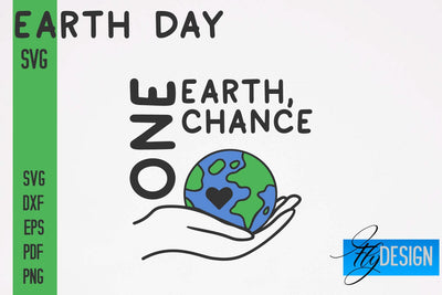 Earth Day SVG Design | Earth SVG Quotes | Green Planet SVG Quotes SVG Fly Design 