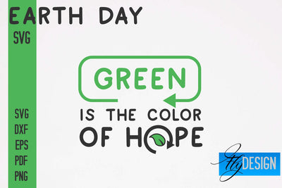 Earth Day SVG Design | Earth SVG Quotes | Green Planet SVG Quotes SVG Fly Design 