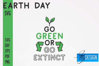 Earth Day SVG Design | Earth SVG Quotes | Green Planet SVG Quotes SVG Fly Design 