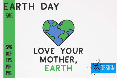 Earth Day SVG Design | Earth SVG Quotes | Green Planet SVG Quotes SVG Fly Design 