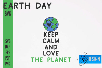 Earth Day SVG Design | Earth SVG Quotes | Green Planet SVG Quotes SVG Fly Design 