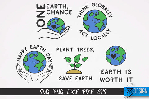 Earth Day SVG Design | Earth SVG Quotes | Green Planet SVG Quotes SVG Fly Design 