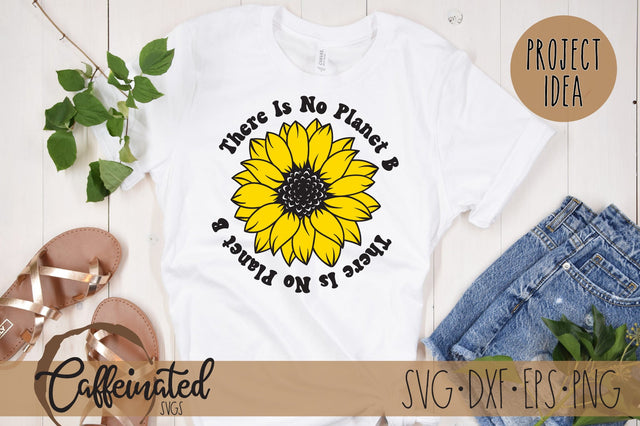 Earth Day SVG, Sunflower svg SVG Caffeinated SVGs 
