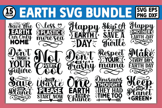 Earth SVG Bundle SVG Ariyan 