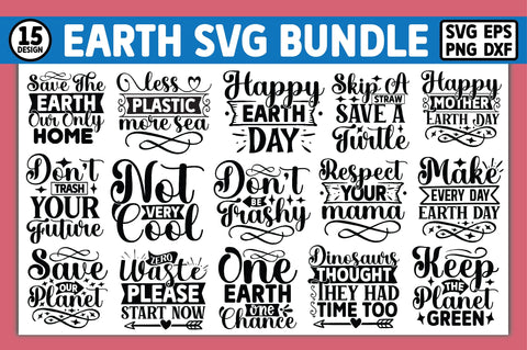 Earth SVG Bundle SVG Ariyan 