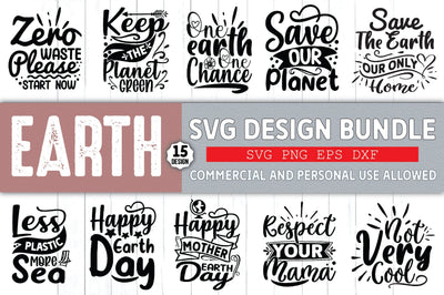 Earth SVG Bundle SVG Ariyan 