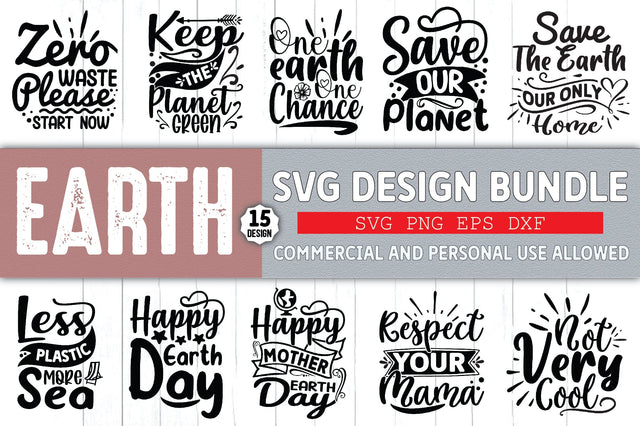 Earth SVG Bundle SVG Ariyan 