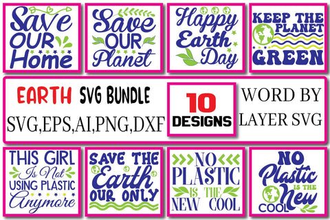 Earth SVG Bundle Vol. 6 SVG Craftlabsvg24 