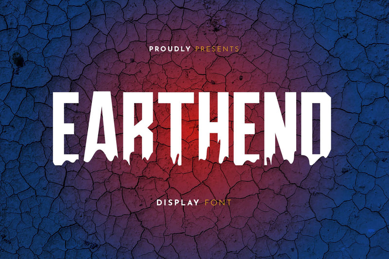 Earthend Display Font Font nearzz 