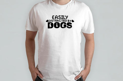 Easily distracted by dogs / Fur parent / Dog lover SVG SVG Artinrhythm shop 