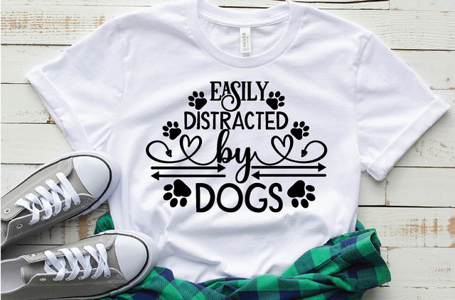 easily distracted by dogs SVG Design SVG farhad farhad 