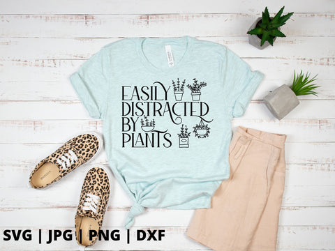 Easily distracted by plants 2 SVG Good Morning Chaos 