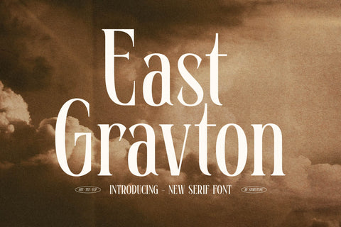 East Gravton Typeface Font Storytype Studio 