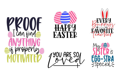 Easter and Spring Season SVG Design Bundle - 25 Design SVG CoralCutsSVG 