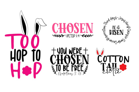 Easter and Spring Season SVG Design Bundle SVG CoralCutsSVG 