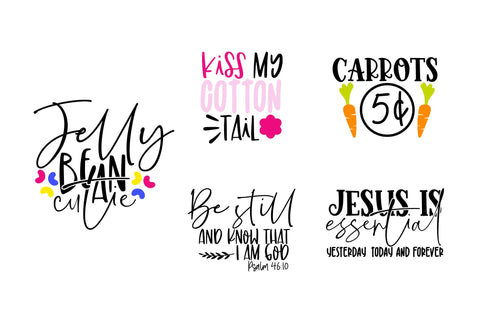 Easter and Spring SVG Bundle - 25 Cutting Files SVG CoralCutsSVG 