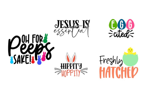 Easter and Spring SVG Bundle - 25 Cutting Files SVG CoralCutsSVG 