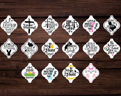 Easter arabesque tile ornaments Lowes and Home depot SVG bundle SVG Redearth and gumtrees 