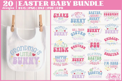 Easter Baby Bundle | Baby Easter SVG Bundle | Vol 1 SVG Carla C Designs 