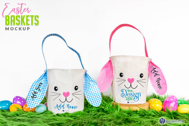 Easter Baskets Mockup Mock Up Photo Mae Middleton Studio 
