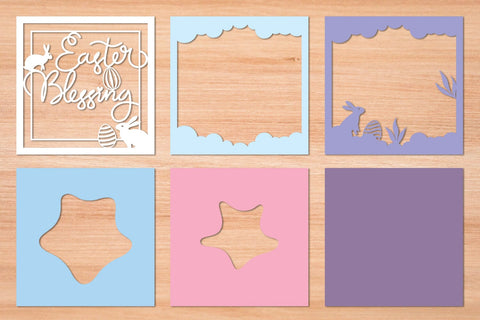 Easter Blessing - 3D Layered Paper Cut SVG 5 SVG Slim Studio 