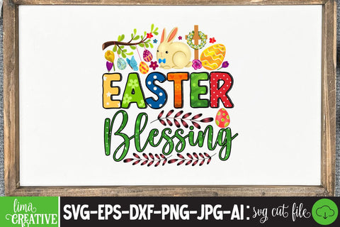 Easter Blessing ,Happy Easter Day Sublimation PNG Sublimation Insomnia Std 